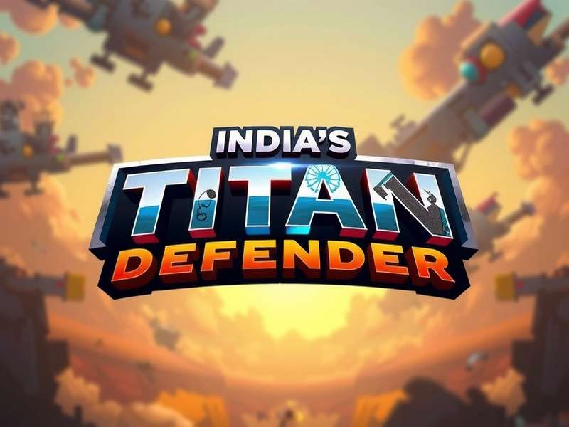 India S Titan Defender Game Banner